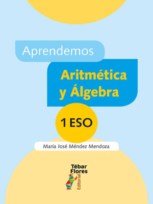 cover image of Aprendemos Aritmética y Álgebra 1.º ESO